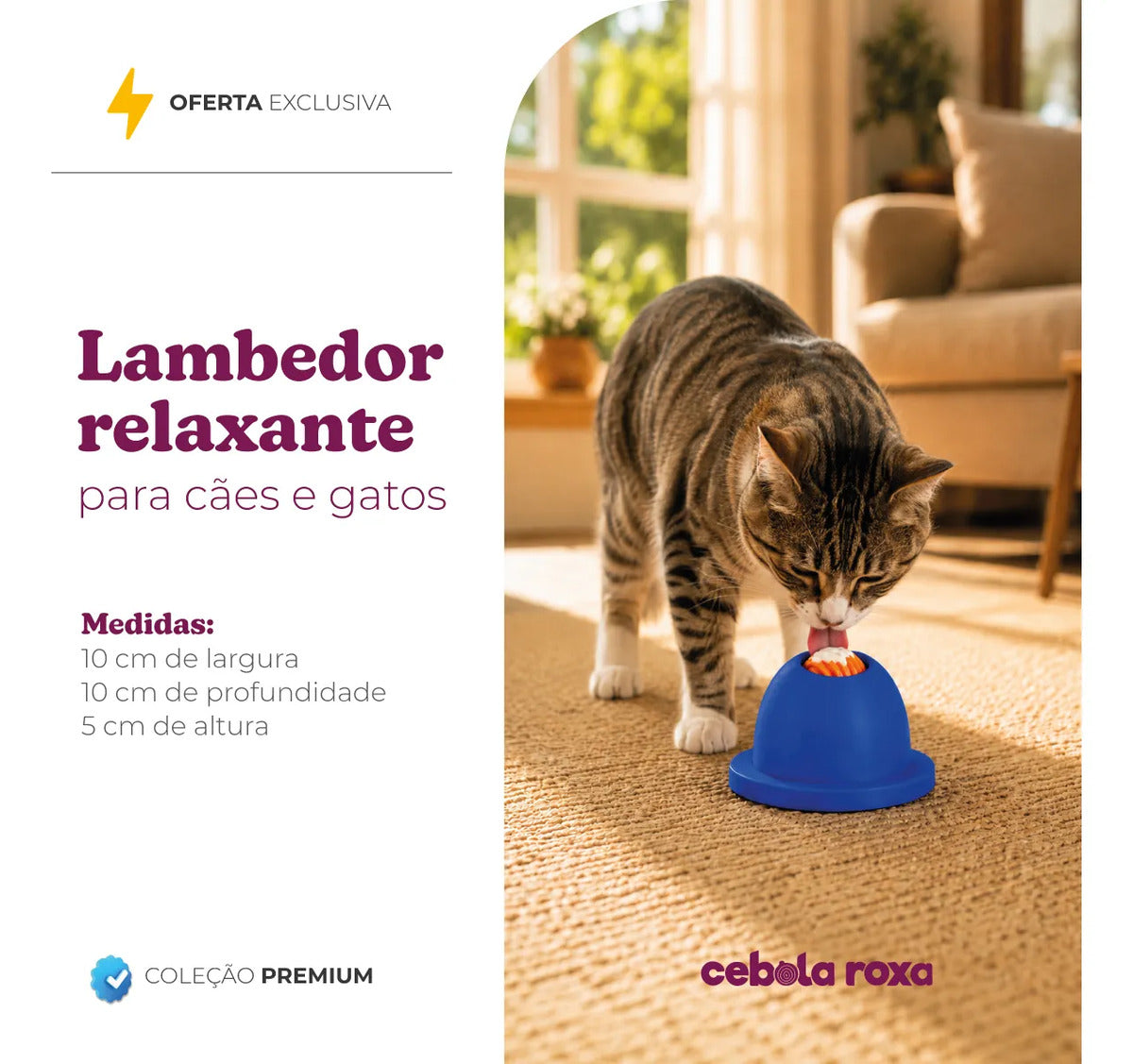 Lambedor Pet Bolinha Rotativa Tapete De Lamber Cães Gatos