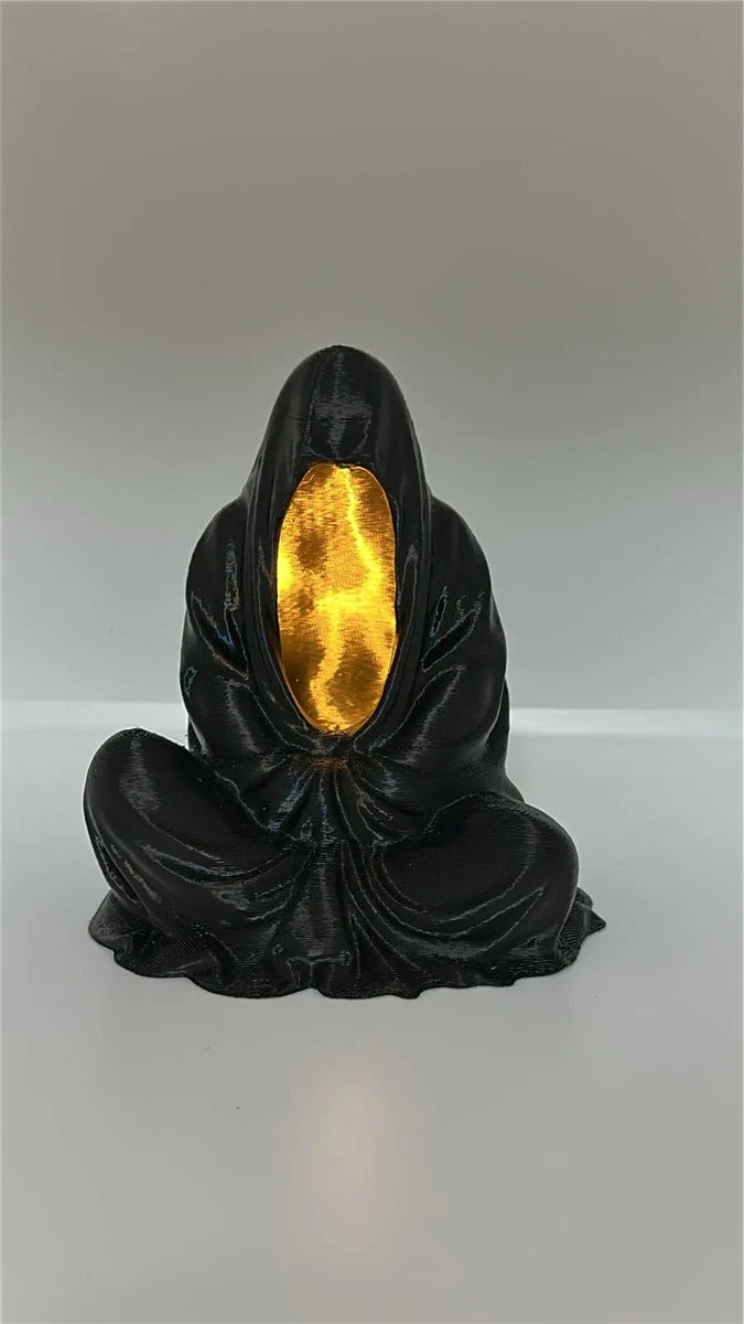 Ceifador Porta Vela Led 10cm Decoração